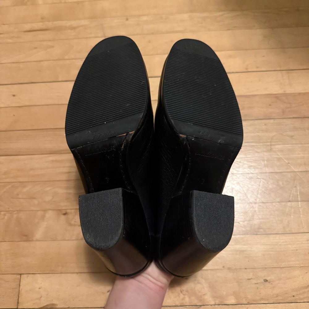 Rachel Comey Mars Mules Black Pebbled Leather Heels US 7 - Picture 12 of 15